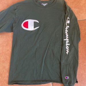 Champion long sleeve t shirt
